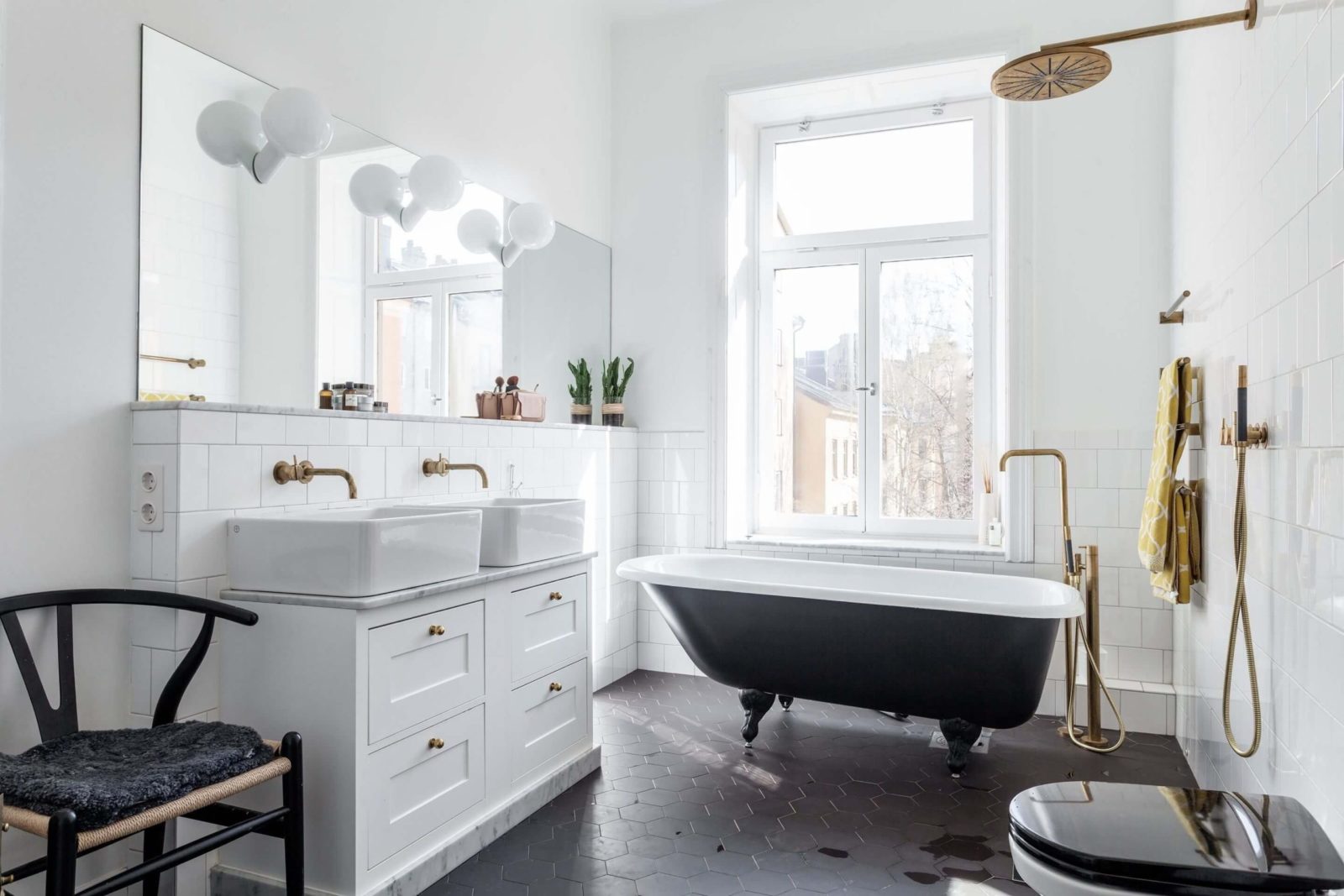 скандинавские ванные комнаты фото