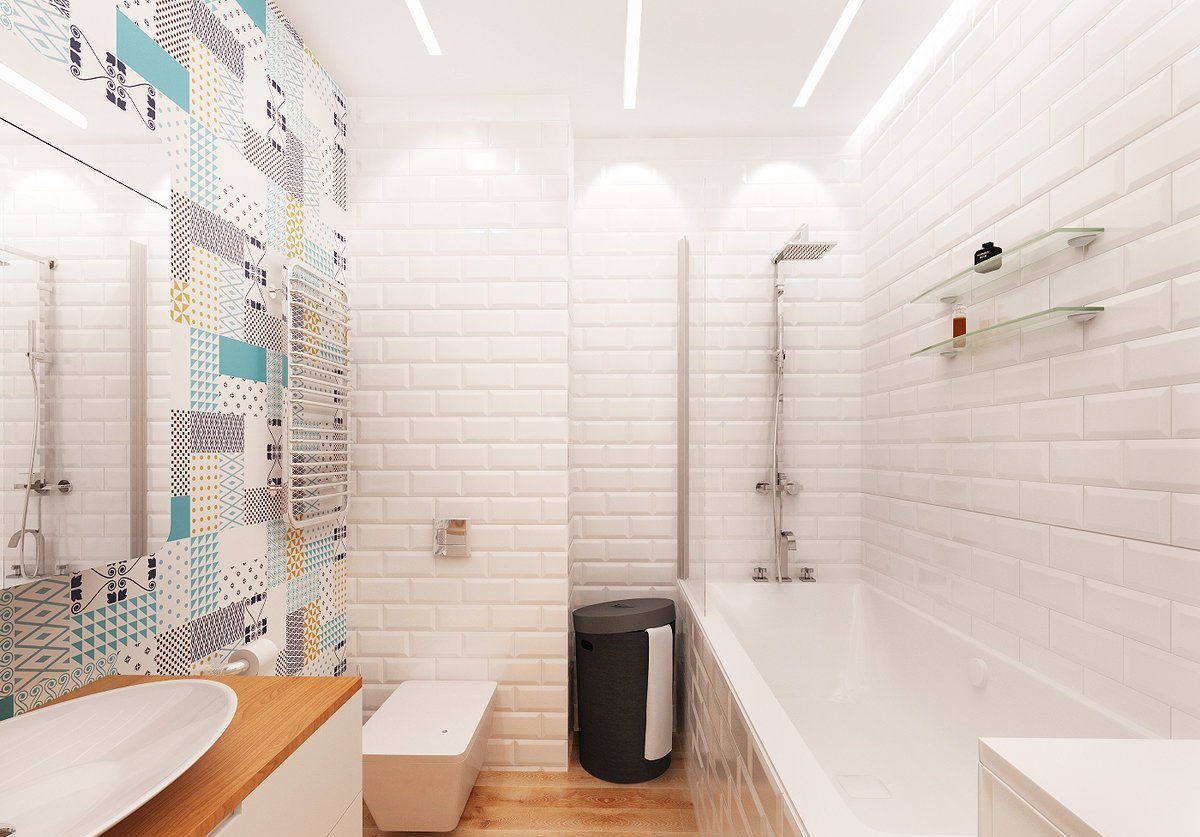 скандинавские ванные комнаты фото