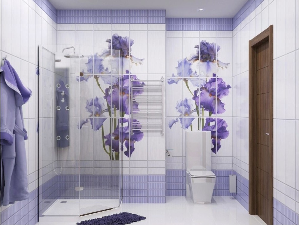 Как красиво отделать ванную комнату пластиковыми панелями